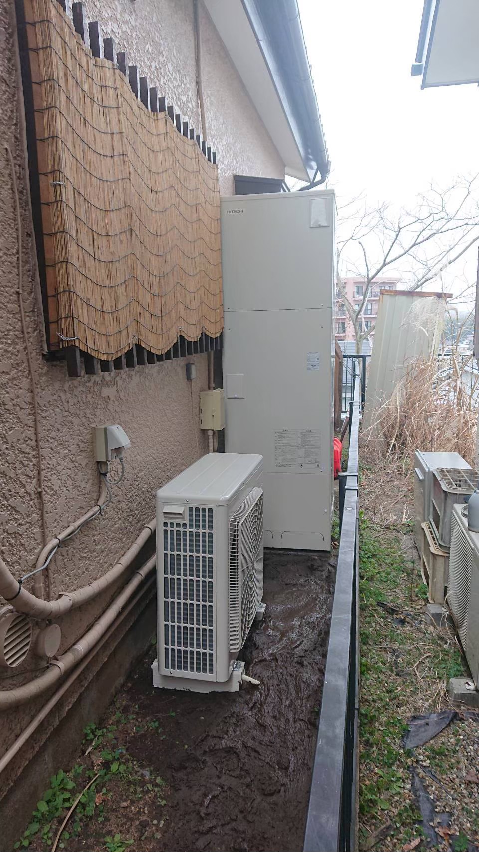 埼玉県入間郡毛呂山町エコキュート交換工事N様